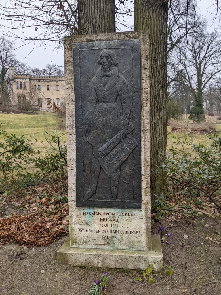 Denkmal Fürst Pückler Schlosspark Babelsberg