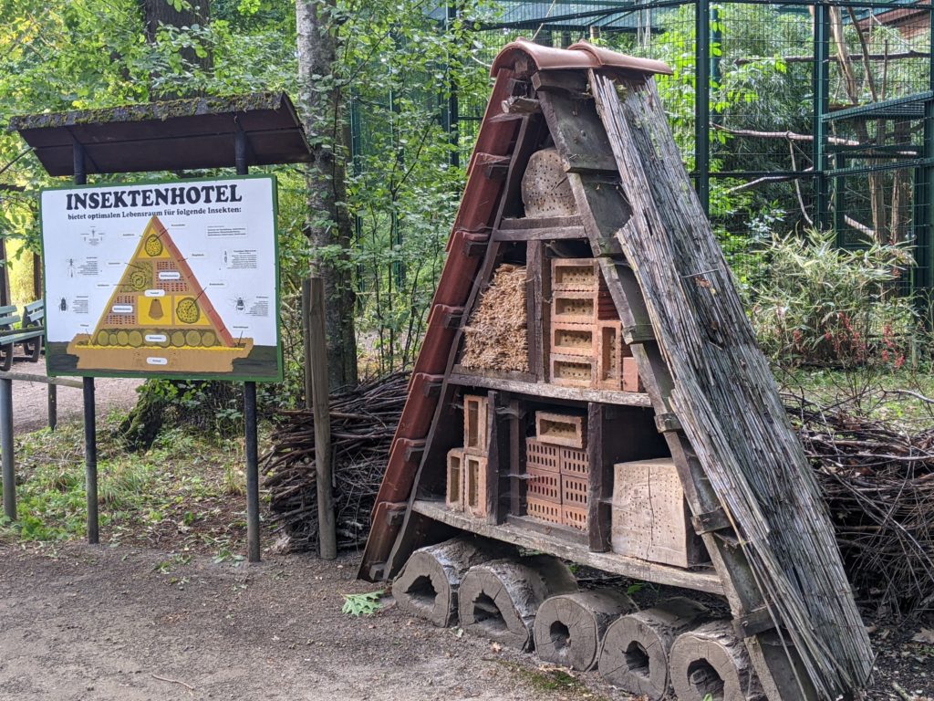 Tierpark Finsterwalde: Insektenhotel