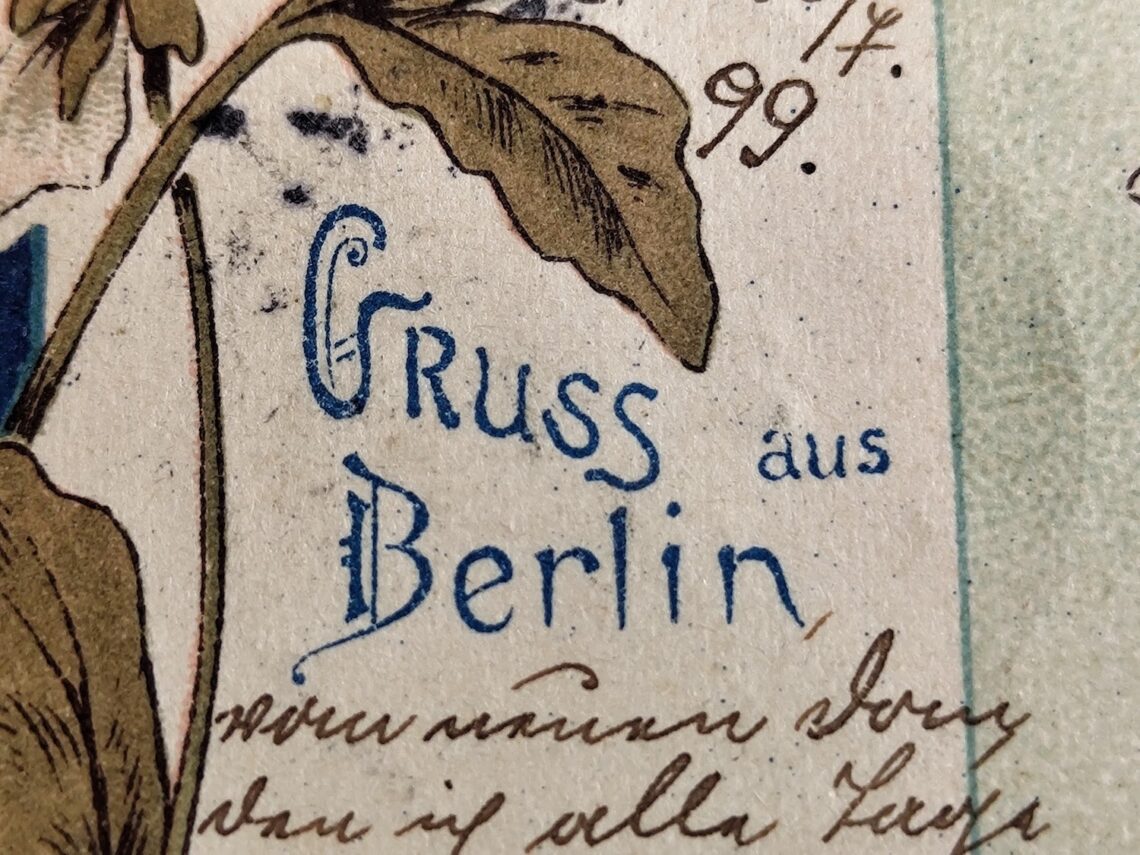 Gruss aus Berlin 1899