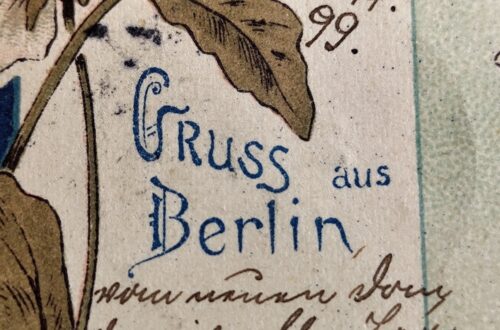 Gruss aus Berlin 1899