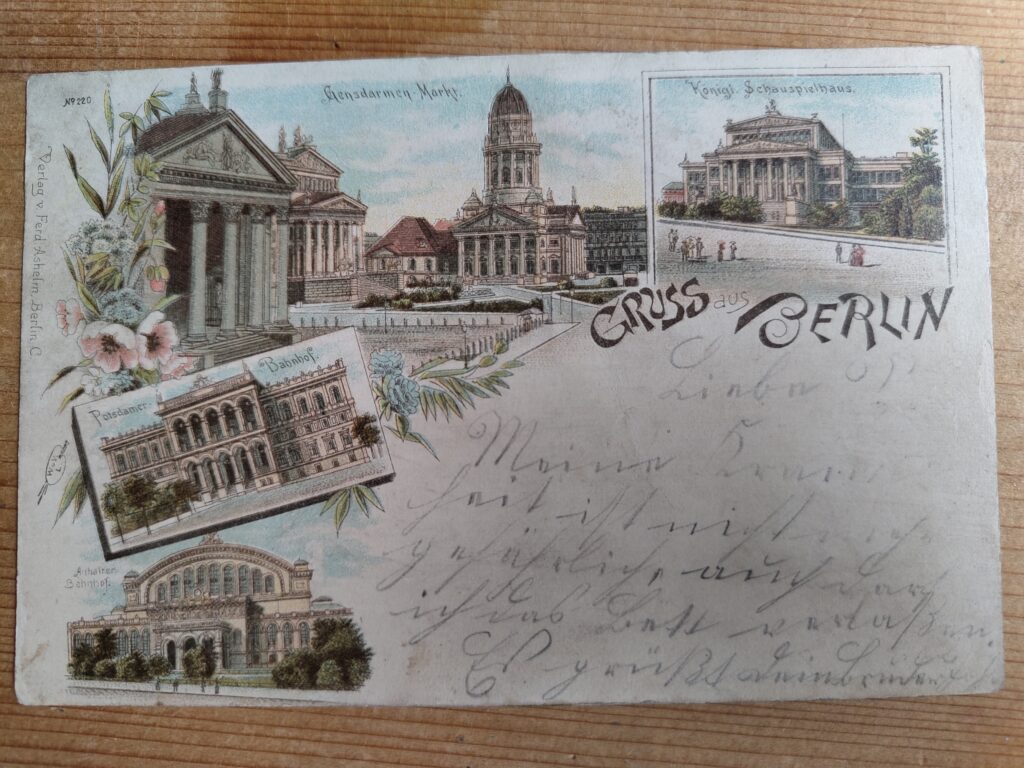 Grüße aus Berlin – Postkarte