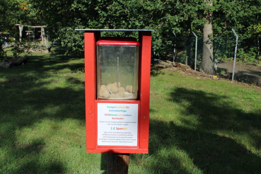 Automaten in Berlin: Samenbomben