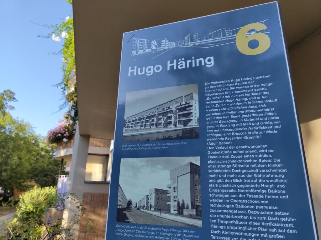 Großsiedlung Siemensstadt: Hugo Häring