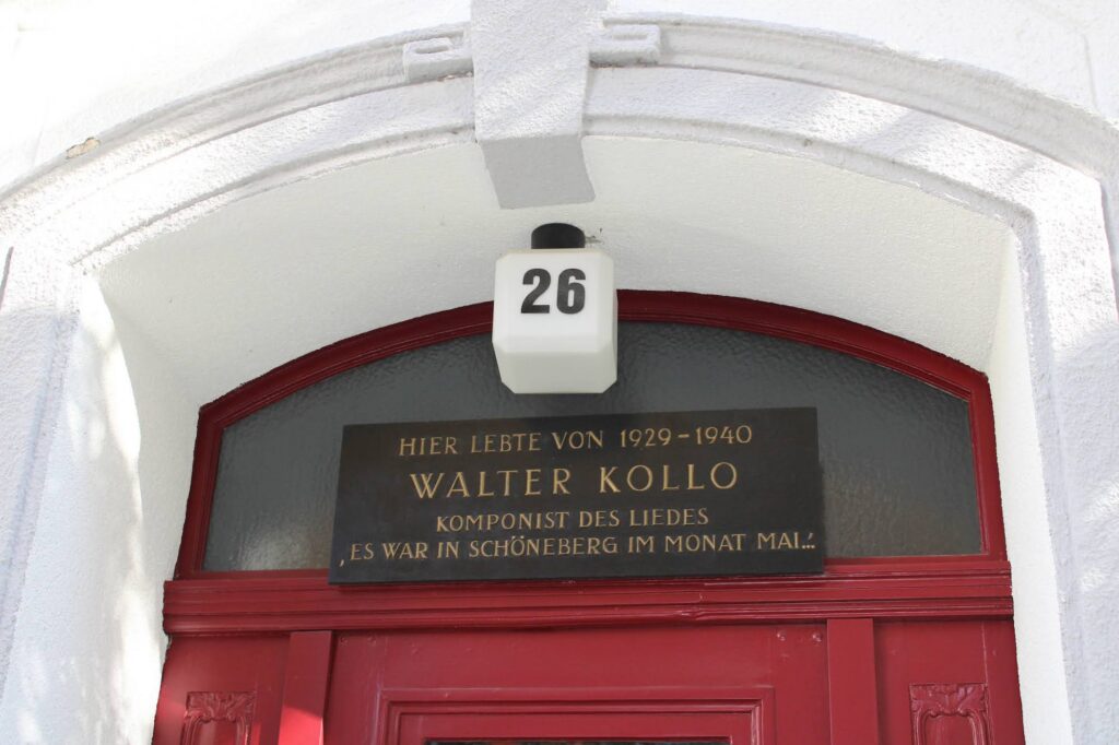 Walter Kollo Gedenktafel